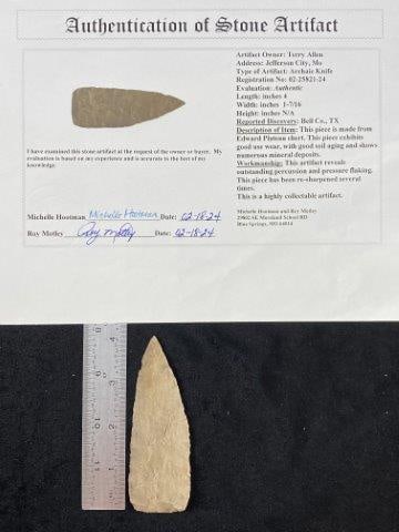 Archaic Knife with COA (1 of 5)