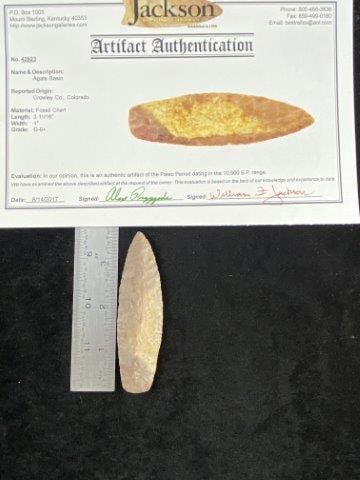 Agate Basin   with COA (1 of 5)