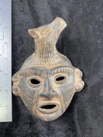 Human Effigy Pottery Mask (1 of 4)