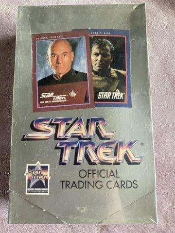 Unopened Box 1991 Startreck Cards: KEY WORDS: NATIVE AMERICAN INDIAN ARTIFACT ARTIFACTS ARROWHEAD ARROWHEADS MISSISSIPPIAN QUAPAW CADDO POTTERY COINS MORGAN DOLLAR PEACE DOLLAR SILVER COINS