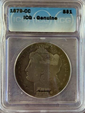 Carson City Morgan Silver Dollar: Please see picture for mint mark & date. KEY WORDS: NATIVE AMERICAN INDIAN ARTIFACT ARTIFACTS ARROWHEAD ARROWHEADS MISSISSIPPIAN QUAPAW CADDO POTTERY COINS MORGAN DOLLAR PEACE DOLLAR SILVER COINS