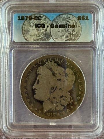 Carson City Morgan Silver Dollar: Please see picture for mint mark & date. KEY WORDS: NATIVE AMERICAN INDIAN ARTIFACT ARTIFACTS ARROWHEAD ARROWHEADS MISSISSIPPIAN QUAPAW CADDO POTTERY COINS MORGAN DOLLAR PEACE DOLLAR SILVER COINS