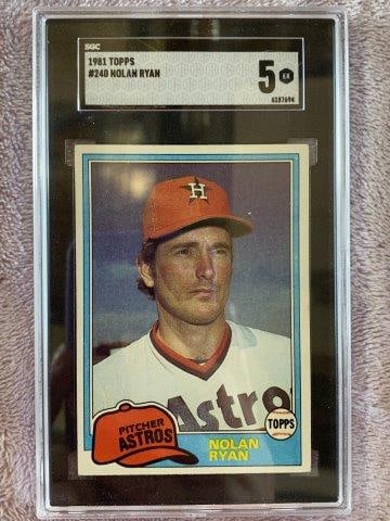 1981 Topps Nolan Ryan (1 of 2)