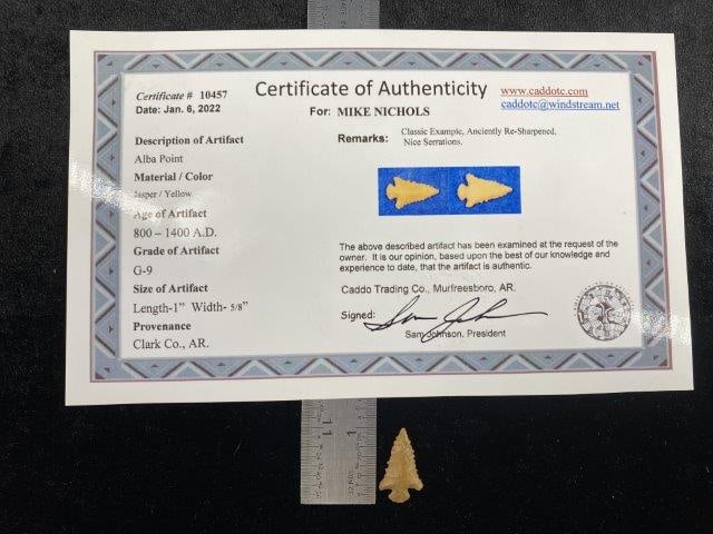 Alba Bird Point with COA (1 of 5)