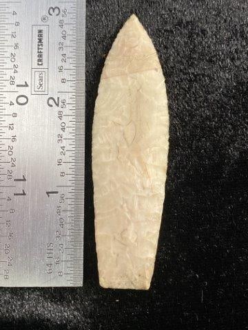 Agate Basin: Please see picture for measurement. Now taking in consignments for pre-1980 baseball cards , coins & arrowheads etc. Call anytime for details 501-590-6771. KEY WORDS: NATIVE AMERICAN INDIAN ARTIFACT A
