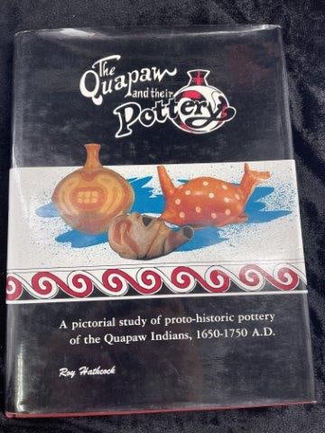 The Quapaw & Their Pottery by Roy Hathcock Book: Please see picture for measurement. Now taking in consignments for pre-1980 baseball cards , coins & arrowheads etc. Call anytime for details 501-590-6771. KEY WORDS: NATIVE AMERICAN INDIAN ARTIFACT A