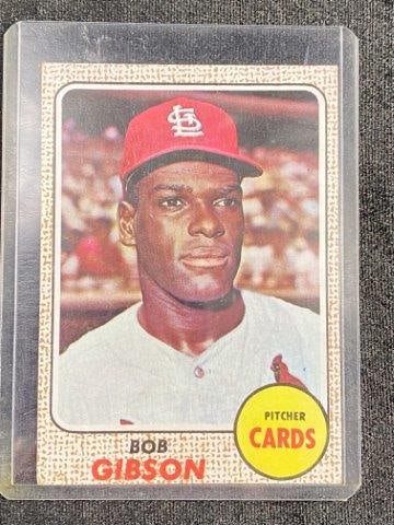 1968 Topps Bob Gibson (1 of 2)