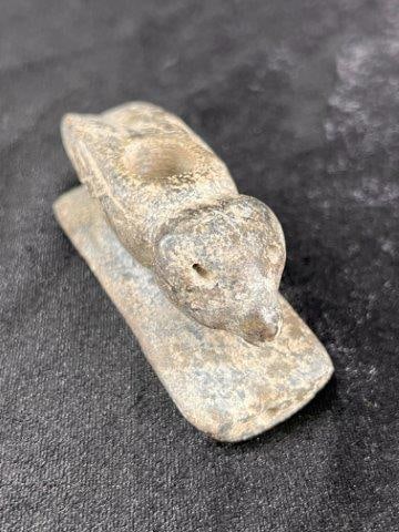 Hopewell Hawk Effigy Pipe (1 of 8)