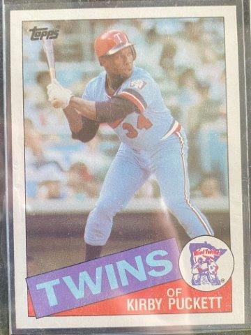 1985 Topps Kirby Puckett Rookie Baseball Card (1 of 2)