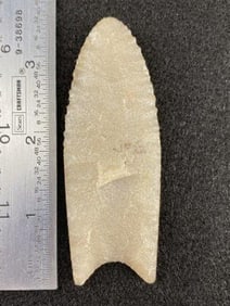 Rare Sugar Quartz Clovis from the Ed. J. Bergman Collection