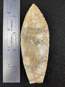 Agate Basin made of Tallahatta Quartzite frome Alabama from the Ed. J. Bergman Collection