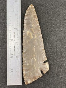 Cornertang from Texas made of Root Beer Flint from the Ed. J. Bergman Collection