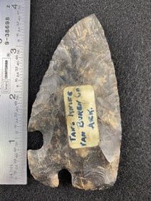 Tang Knife from Vanburen County, Arkansas from the Ed. J. Bergman Collection