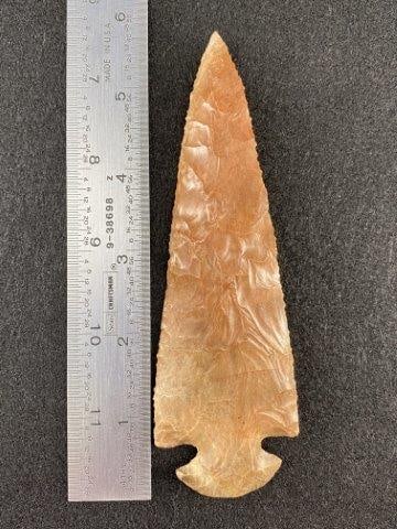 Dovetail: Please see picture for measurement. Now taking in consignments for pre-1980 baseball cards , coins & arrowheads etc. Call anytime for details 501-590-6771. KEY WORDS: NATIVE AMERICAN INDIAN ARTIFACT A