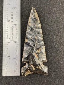 Finely Made Obsidian Point