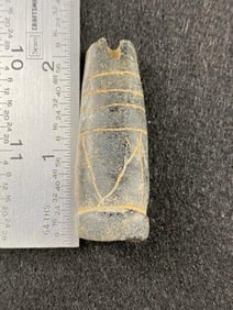 Engraved Stone Pipe