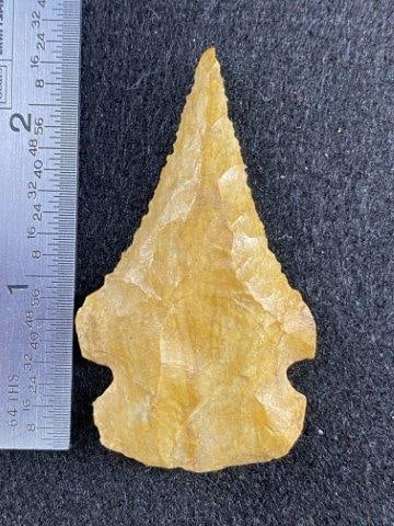 Drill: Please see picture for measurement. Now taking in consignments for pre-1980 baseball cards , coins & arrowheads etc. Call anytime for details 501-590-6771. KEY WORDS: NATIVE AMERICAN INDIAN ARTIFACT A