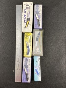 6 New Pocket Knives