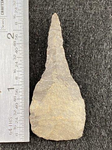 Drill: Please see picture for measurement. Now taking in consignments for pre-1980 baseball cards , coins & arrowheads etc. Call anytime for details 501-590-6771. KEY WORDS: NATIVE AMERICAN INDIAN ARTIFACT A
