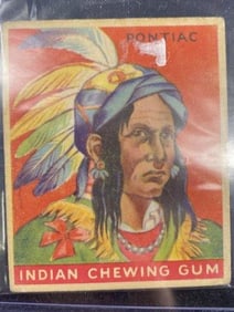 1933 Goudey Indian Card