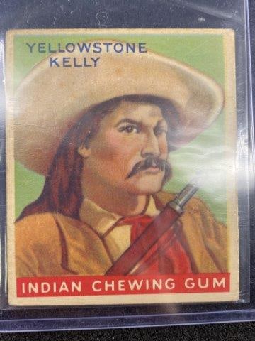 1933 Goudey Indian Card: Please see picture for measurement. Now taking in consignments for pre-1980 baseball cards , coins & arrowheads etc. Call anytime for details 501-590-6771. KEY WORDS: NATIVE AMERICAN INDIAN ARTIFACT A
