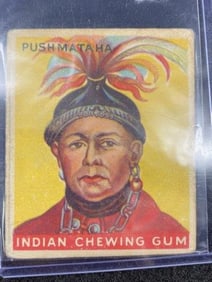1933 Goudey Indian Card