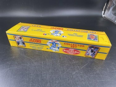1990 Score Complete Set Opened