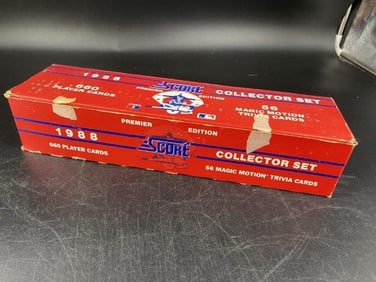 1988 Score Complete Set Opened