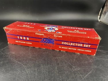1988 Score Complete Set Opened