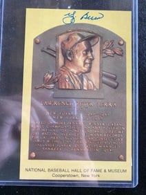 Yogi Berra Authentic Autograph