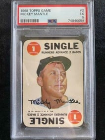 1968 Topps Mickey Mantle