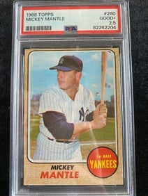 1968 Topps Mickey Mantle