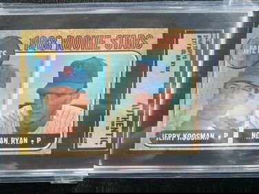 1968 Topps Nolan Ryan & Jerry Koosman Rookie Card