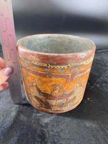 Pre-Columbian Pottery Vessel from Aaron Mitchell Collection (1 of 4)