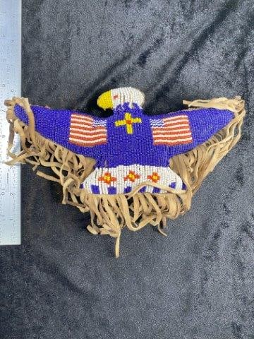 Eagle Beaded Umbical Fetish (1 of 7)