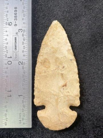 Dovetail Ex Hoots Collection 1970's Arkansas: Please see picture for measurement. Now taking in consignments for pre-1980 baseball cards , coins & arrowheads etc. Call anytime for details 501-590-6771. KEY WORDS: NATIVE AMERICAN INDIAN ARTIFACT A