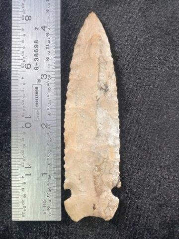 Graham Cave Ex Hoots Collection 1970's Arkansas: Please see picture for measurement. Now taking in consignments for pre-1980 baseball cards , coins & arrowheads etc. Call anytime for details 501-590-6771. KEY WORDS: NATIVE AMERICAN INDIAN ARTIFACT A