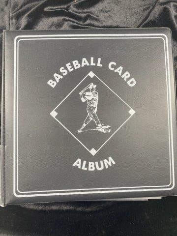 1975 Topps Baseball Cards in Archival Binder. Partial Collection Approx 557 Cards. (1 of 5)