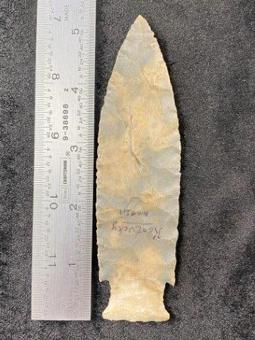 5 & 1/8" Nicely Flaked Hardin from Kentucky from the Ed. J. Bergman Collection (1 of 3)