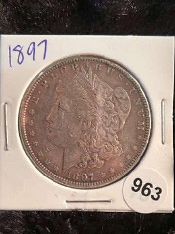 Morgan Silver Dollar: Now taking in consignments for pre-1980 baseball cards , coins & arrowheads etc. Call anytime for details 501-590-6771. KEY WORDS: NATIVE AMERICAN INDIAN ARTIFACT ARTIFACTS ARROWHEAD ARROWHEADS MISSIS