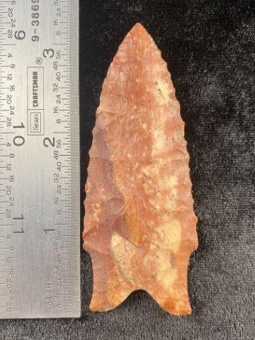 Dalton 3 & 1/4" Arrowhead Indian Artifact (1 of 5)