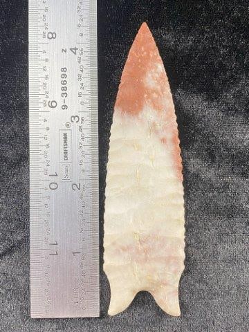 Novaculite Dalton 4 & 3/8" Arrowhead Indian Artifact (1 of 6)