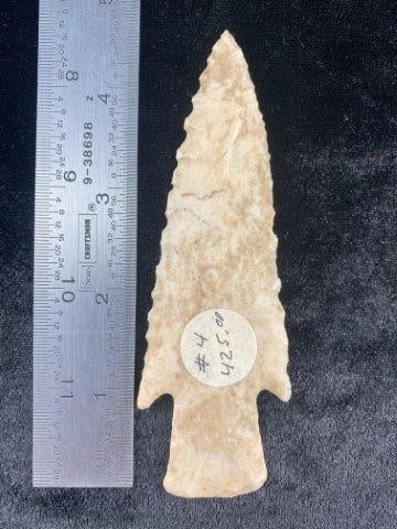 Hardin 4 & 3/4" Arrowhead Indian Artifact (1 of 5)