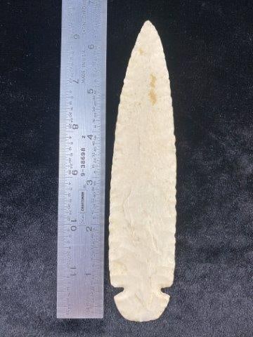 Dovetail 6 & 1/2" Arrowhead Indian Artifact (1 of 5)