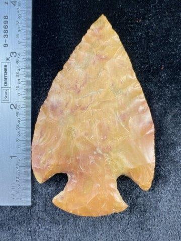 Hopewell 3 & 7/8" Arrowhead Indian Artifact (1 of 5)