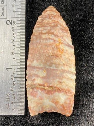 Folsom 2 & 5/16" Arrowhead Indian Artifact (1 of 6)