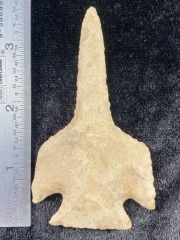 Drill 3 & 5/8" Arrowhead Indian Artifact (1 of 5)