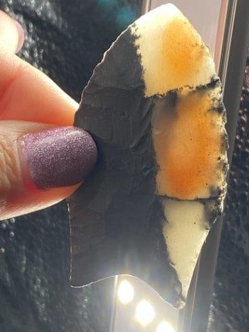 Novaculite Dalton 2 & 5/8" Arrowhead Indian Artifact (1 of 6)