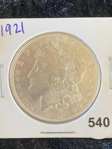 1921 Morgan Silver Dollar: Give us a call to consign your items 501-590-6771. Taking in consignments daily.