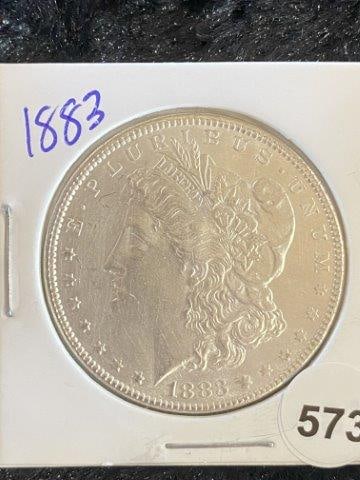 1883 Morgan Silver Dollar: Give us a call to consign your items 501-590-6771. Taking in consignments daily.